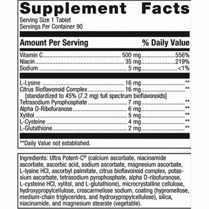 Metagenics Ultra Potent-C 500 90t