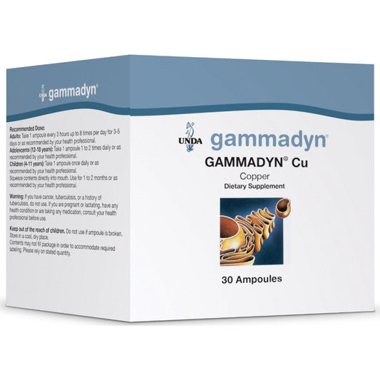UNDA Gammadyn Cu 30 ampoules