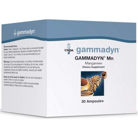 UNDA Gammadyn Mn (manganese) 30 ampoules