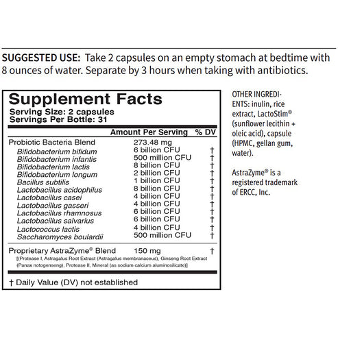 U.S Enzymes Biome-xym 62 vegetarian capsules
