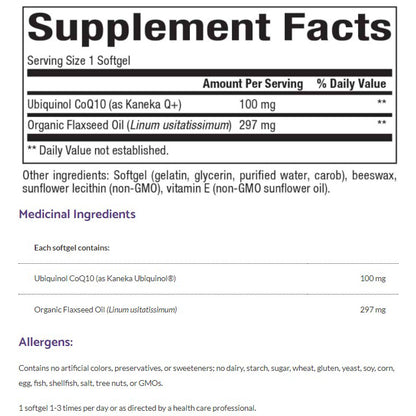 Bioclinic Naturals Ubiquinol CoQ10 100mg 60sg