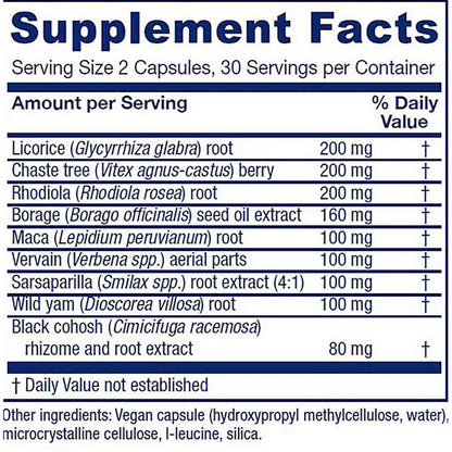 Vitanica FemRebalance 60 vegan capsules
