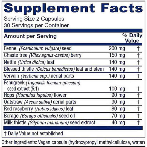 Vitanica Lactation Blend 60 vegan capsules
