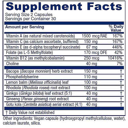 Vitanica Mindblend 60 vegan capsules