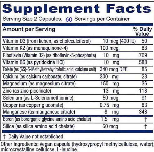 Vitanica Osteoblend 120 vegan capsules