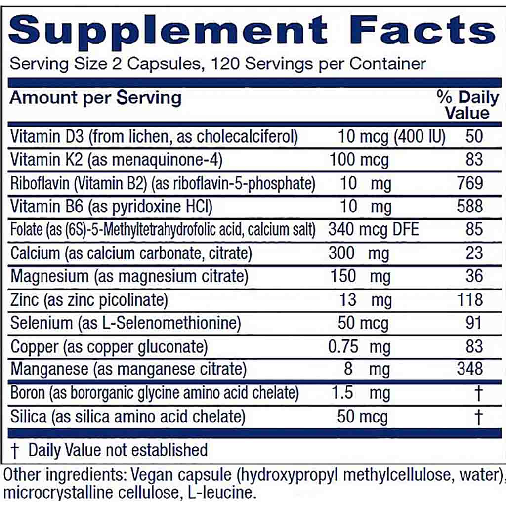 Vitanica Osteoblend 240 vegan capsules