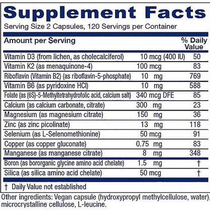 Vitanica Osteoblend 240 vegan capsules