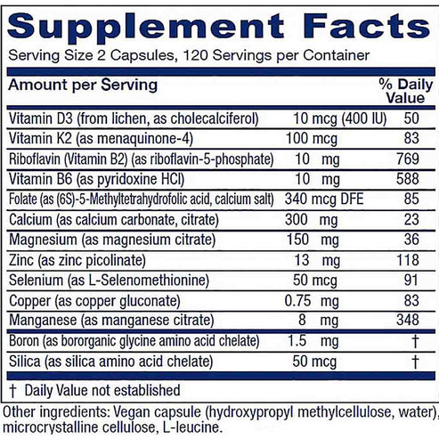 Vitanica Osteoblend 240 vegan capsules