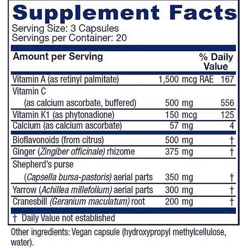 Vitanica Slow Flow 60 vegan capsules