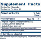 Vitanica Womens Phase II 90 vegan capsules