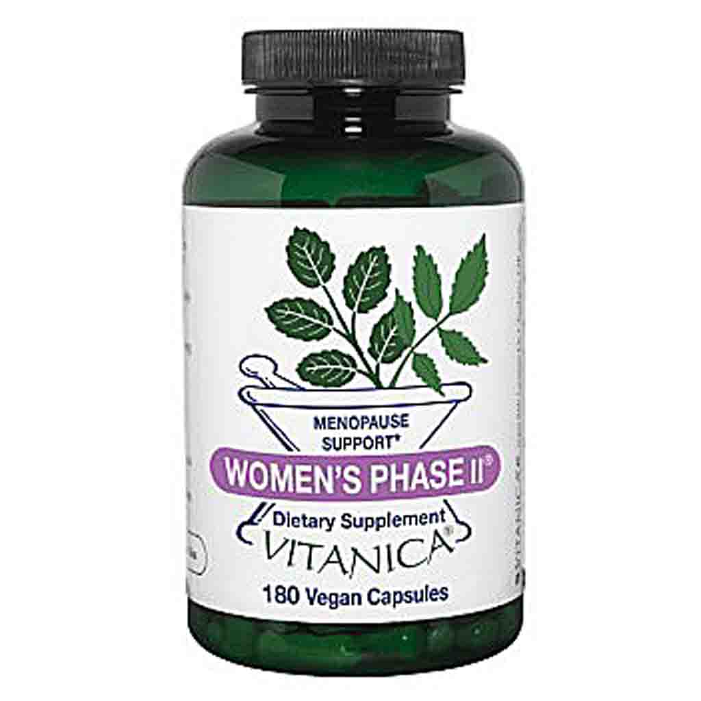Vitanica Womens Phase II 180 vegan capsules