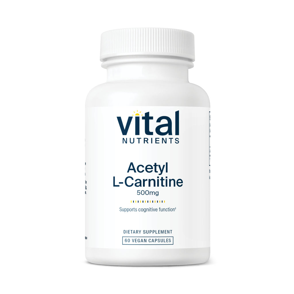 Vital Nutrients Acetyl L-Carnitine 500mg 60vc