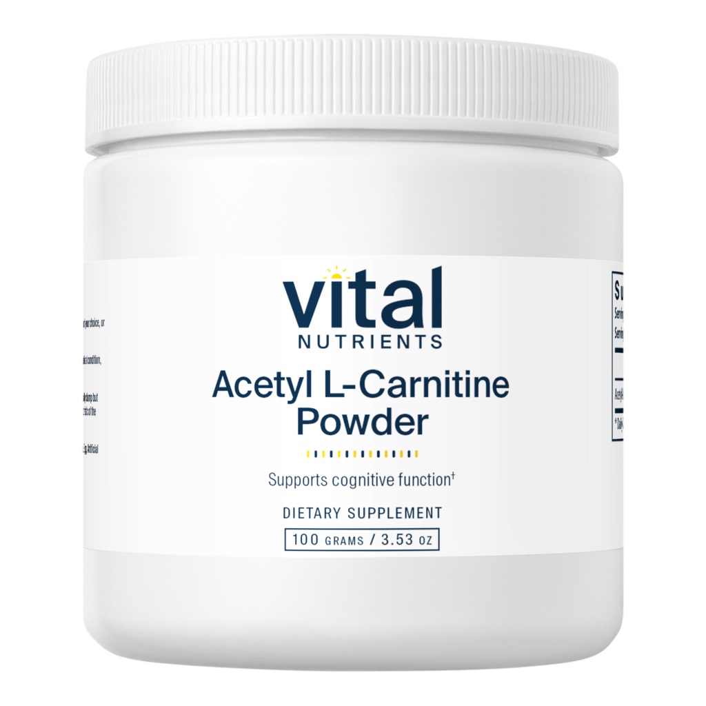 Vital Nutrients Acetyl L-Carnitine Powder 100g (3.53 oz)