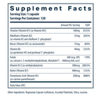 Vital Nutrients B-Complex 120 vegan capsules