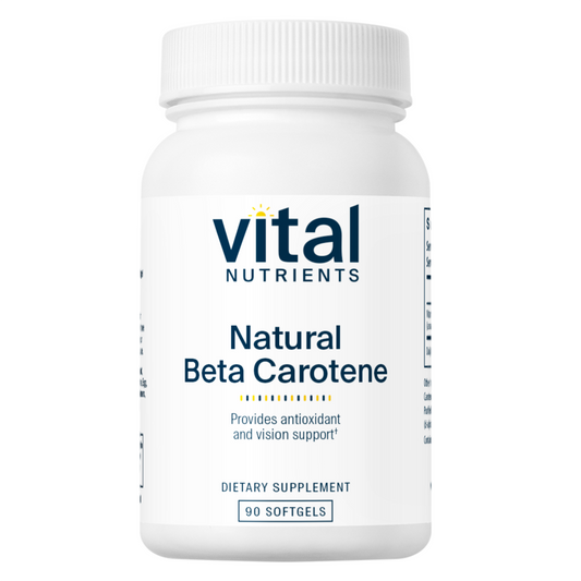 Vital Nutrients Natural Beta Carotene 90sg