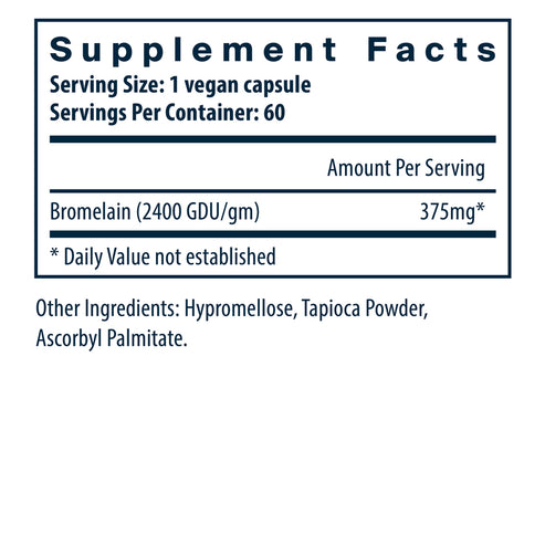 Vital Nutrients Bromelain 60vc