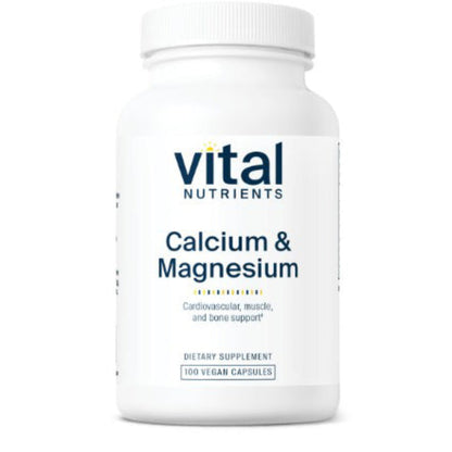 Vital Nutrients Calcium & Magnesium 100vc