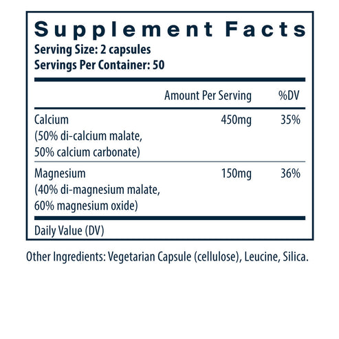 Vital Nutrients Calcium & Magnesium 100vc
