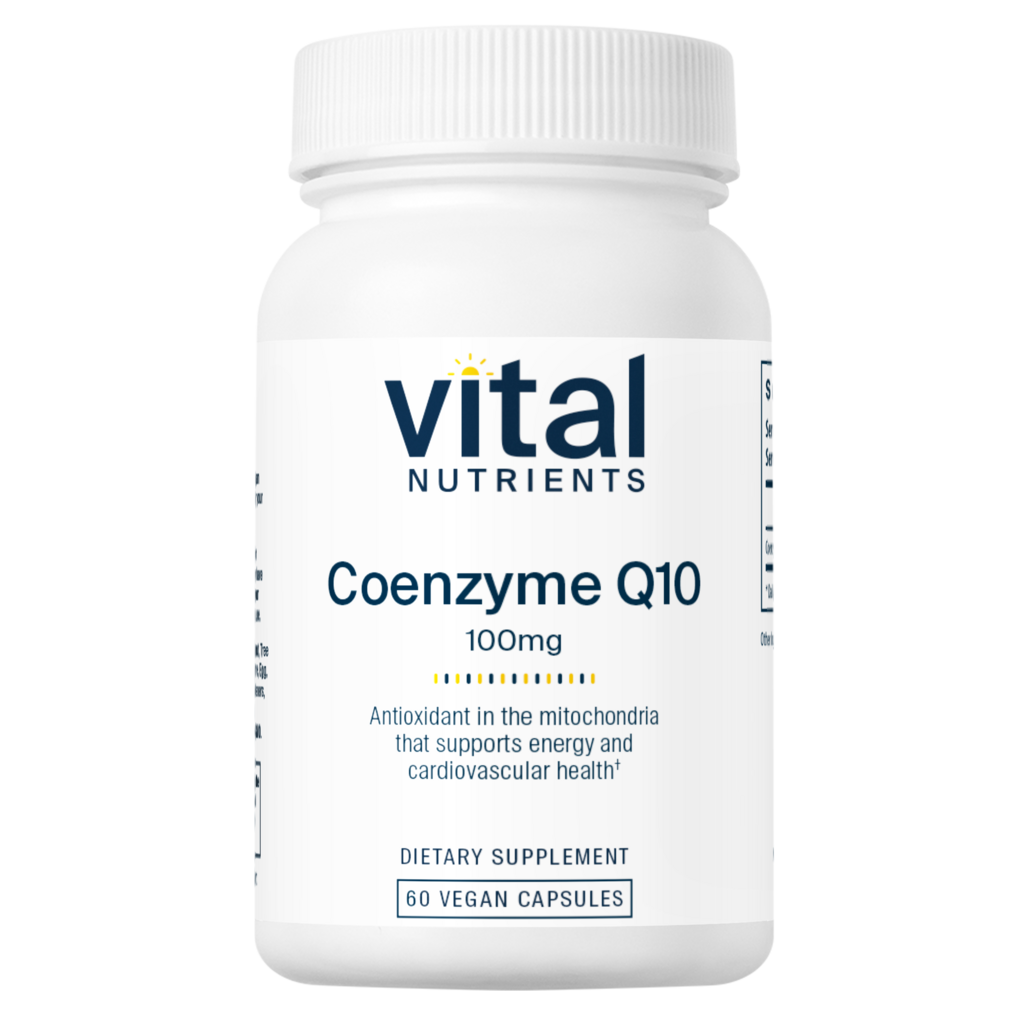 Vital Nutrients Coenzyme Q10 100mg 60vc