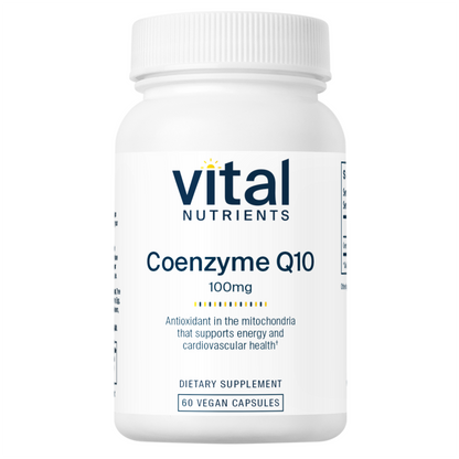 Vital Nutrients Coenzyme Q10 100mg 60vc