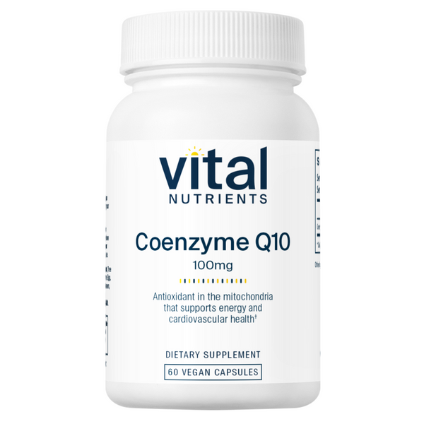 Vital Nutrients Coenzyme Q10 100mg 60vc
