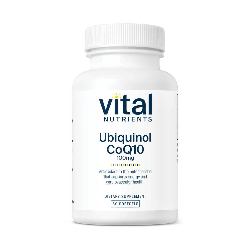 Vital Nutrients Ubiquinol CoQ10 100mg 60vc
