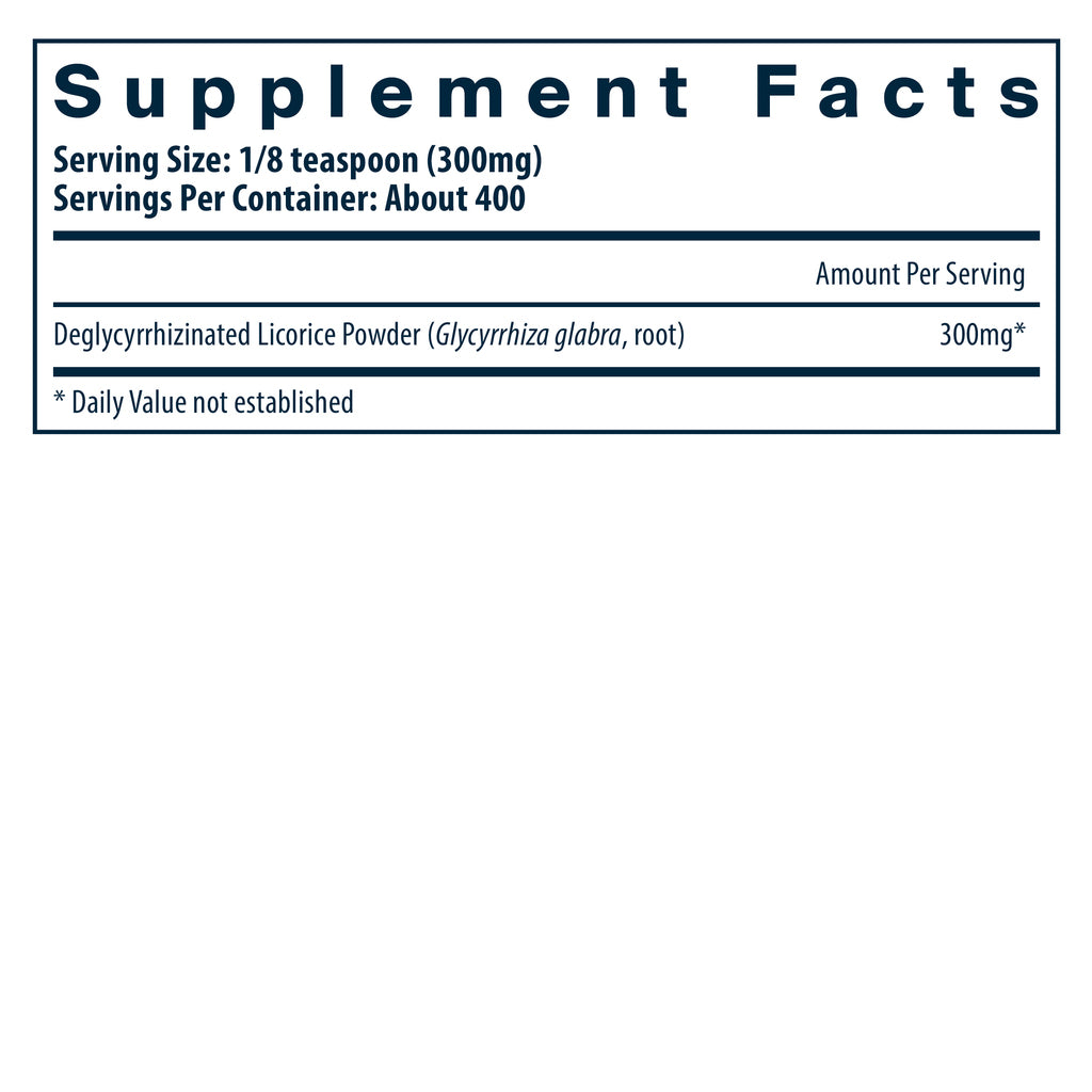 Vital Nutrients DGL Powder 4oz
