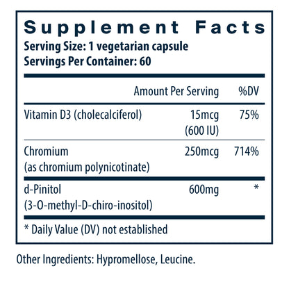 Vital Nutrients d-Pinitol 600 60vc