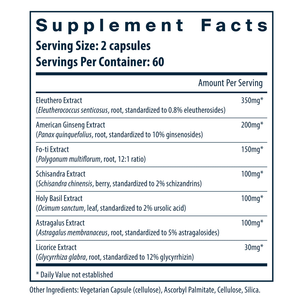 Vital Nutrients Energy Plus 120vc