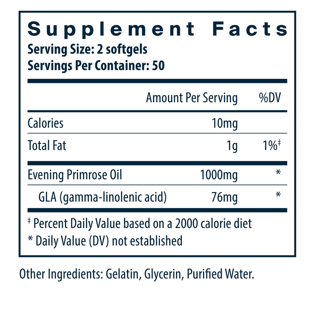 Vital Nutrients Evening Primrose 100 softgel