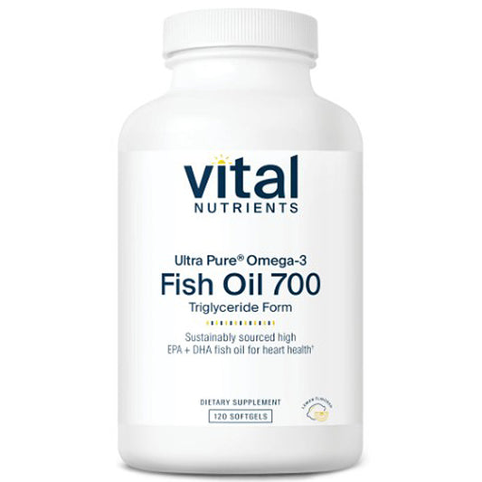 Vital Nutrients Ultra Pure Omega-3 Fish Oil 700 (lemon) 120sg