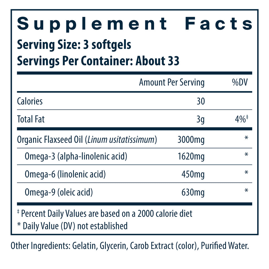 Vital Nutrients Flax Oil 100c