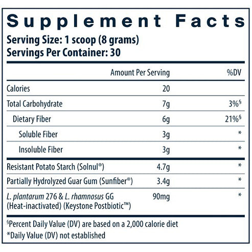 Vital Nutrients GLP-1 Daily Support Fiber 248g (8.74oz)