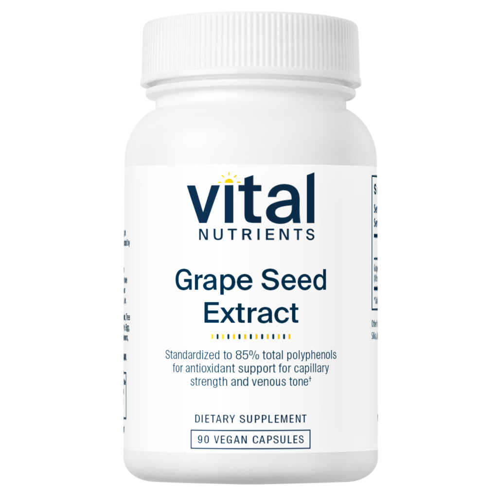 Vital Nutrients Grape Seed Extract 100mg 90c