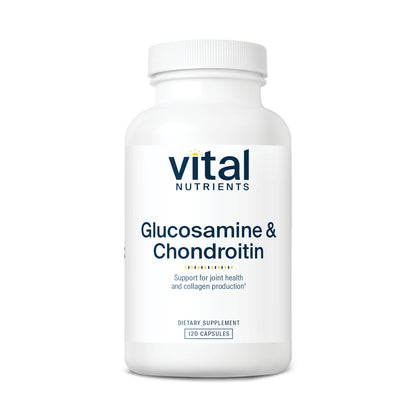 Vital Nutrients Glucosamine and Chondroitin Sulfate 120c