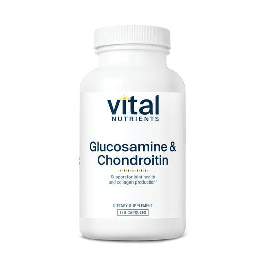 Vital Nutrients Glucosamine and Chondroitin Sulfate 120c