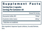 Vital Nutrients Glucosamine and Chondroitin Sulfate 120c