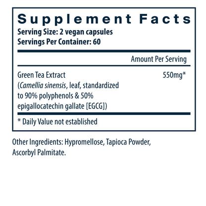 Vital Nutrients Green Tea Ext 120c