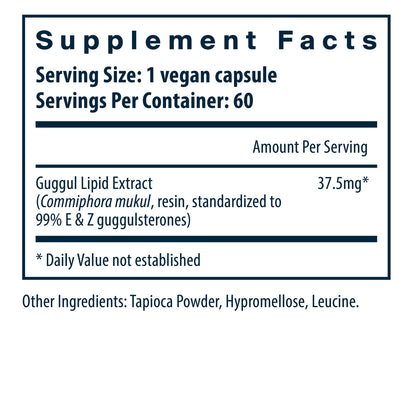 Vital Nutrients Guggul E & Z 60vc