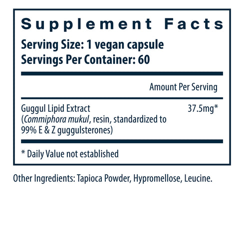 Vital Nutrients Guggul E & Z 60vc