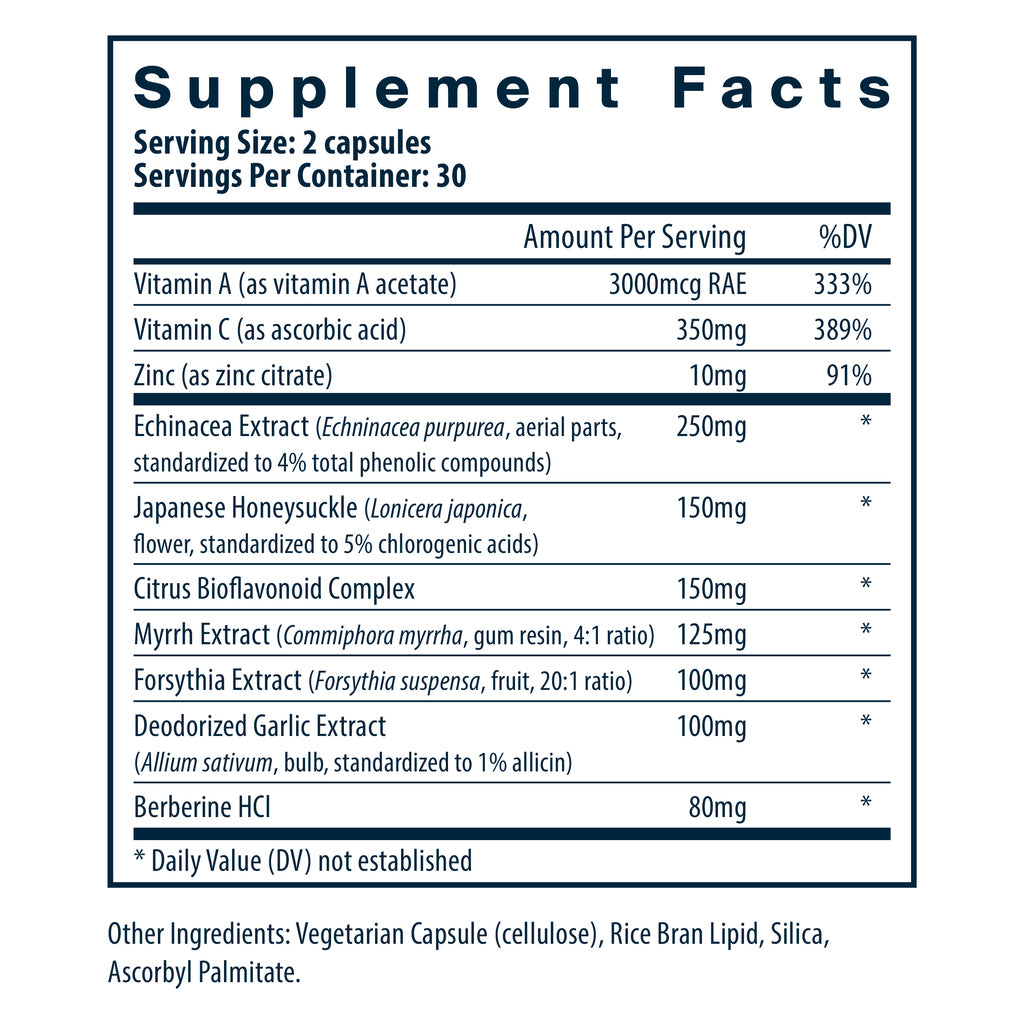Vital Nutrients Herbal Biotic 60c