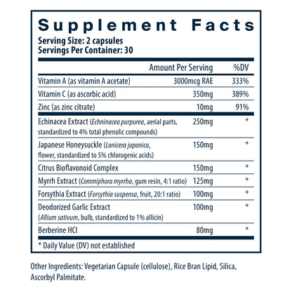 Vital Nutrients Herbal Biotic 60c