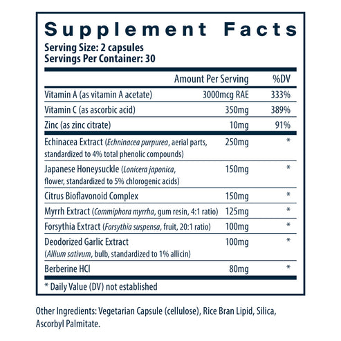 Vital Nutrients Herbal Biotic 60c