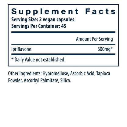 Vital Nutrients Ipriflavone 90vc