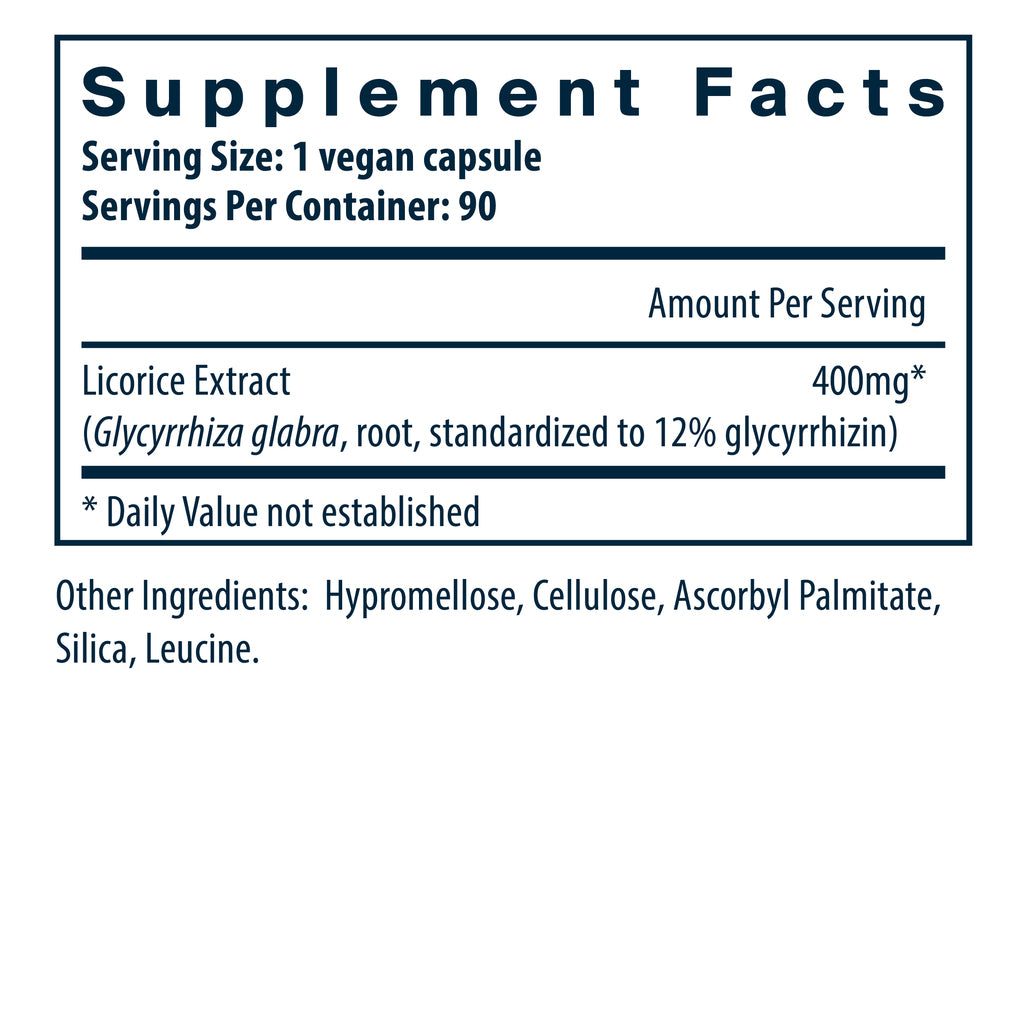 Vital Nutrients Licorice Root Extract 90vc