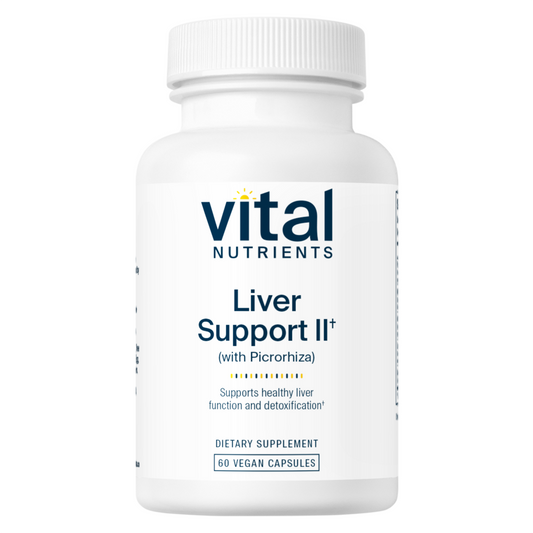 Vital Nutrients Liver Support II (with Picrorhiza) 60vc
