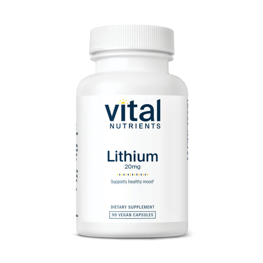 Vital Nutrients Lithium (orotate) 20 mg 90vc
