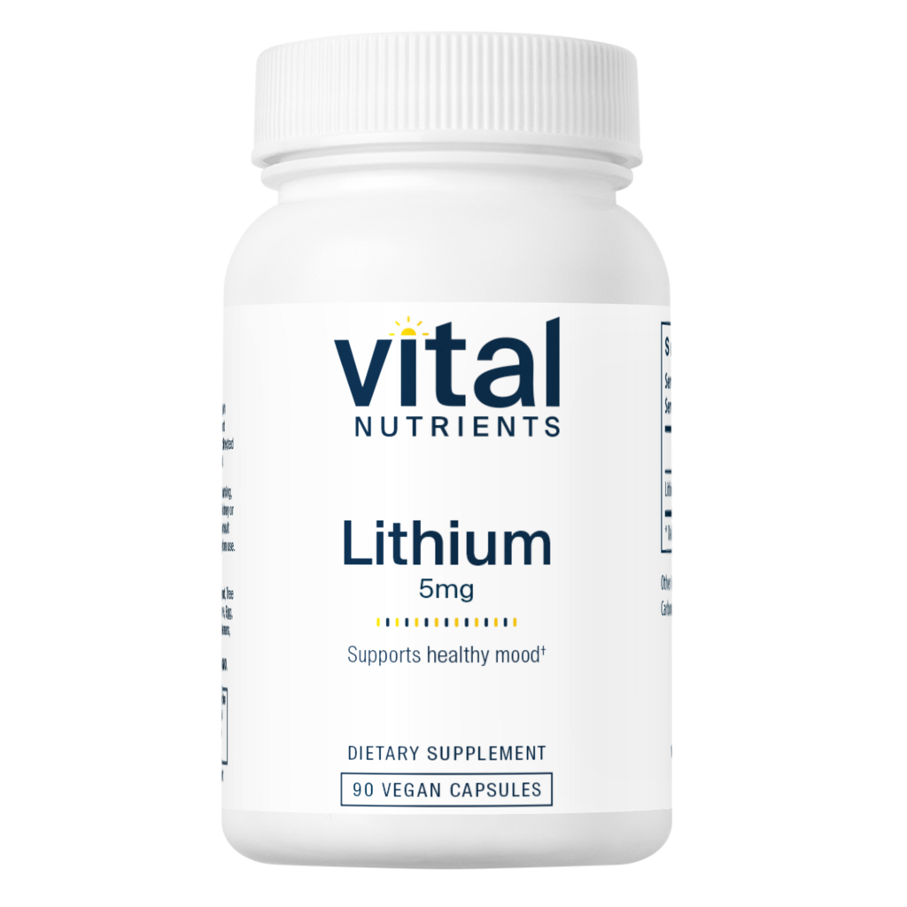 Vital Nutrients Lithium (orotate) 5 mg 90vc