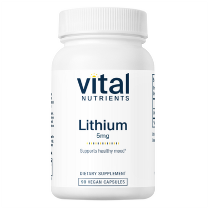 Vital Nutrients Lithium (orotate) 5 mg 90vc