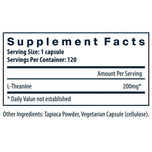 Vital Nutrients L-Theanine 120vc